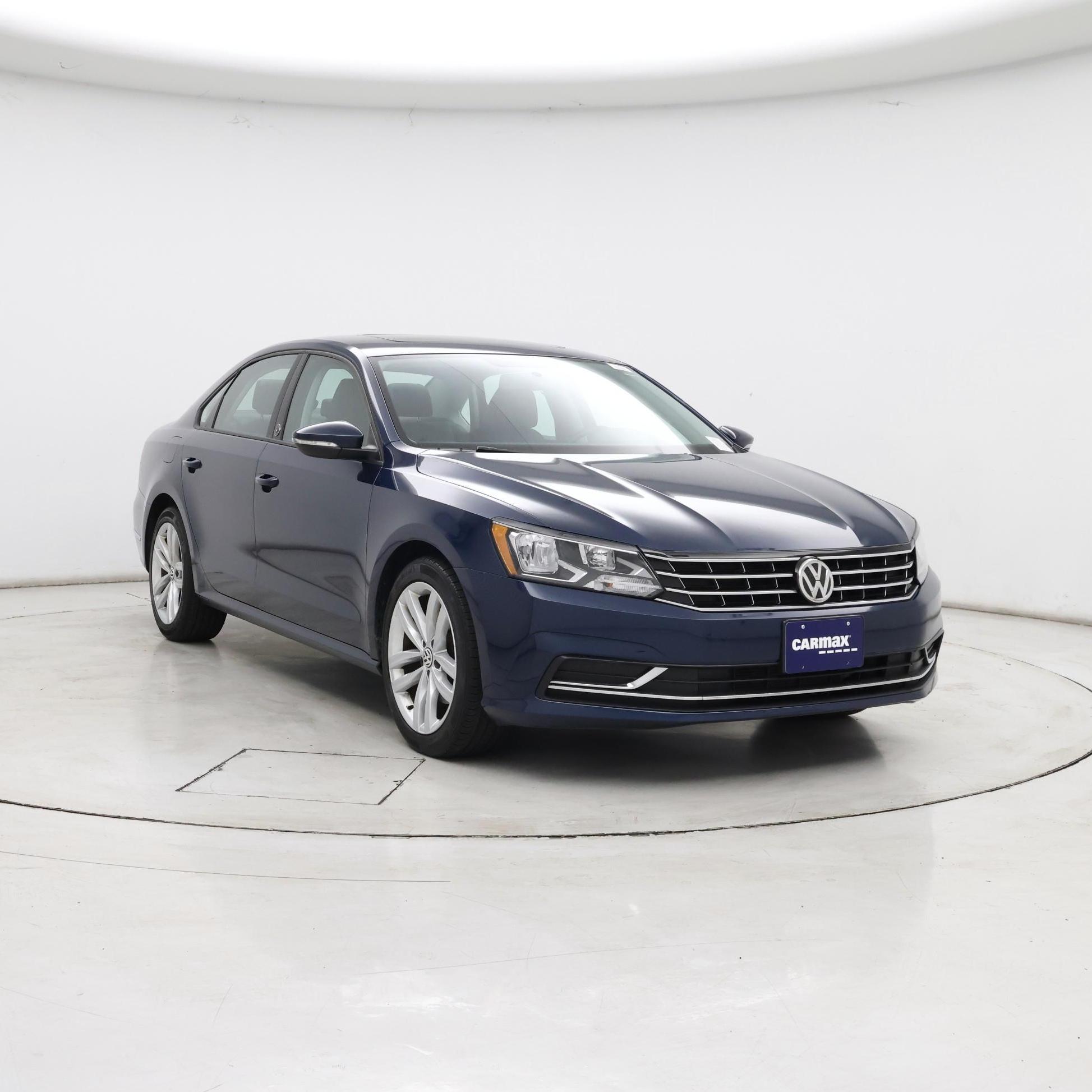 Blue 2019 Volkswagen Passat Sedan Front-Wheel Drive Automatic