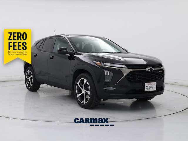 Black 2026 Chevrolet Trax RS with 1RS FWD SUV / Crossover Front-Wheel Drive Automatic