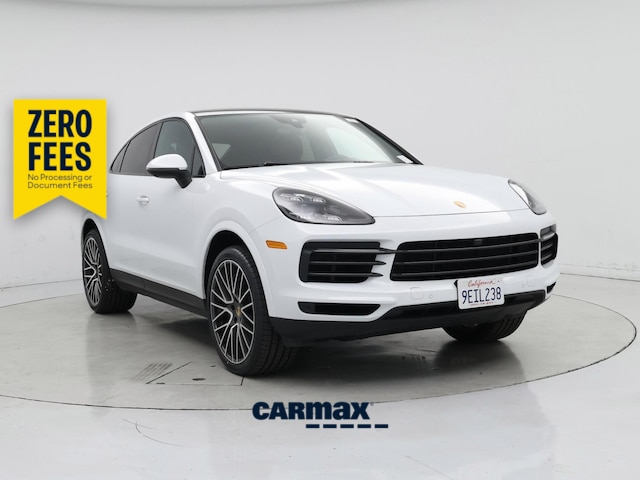 White 2023 Porsche Cayenne Coupe S Platinum Edition AWD Coupe All-Wheel Drive Automatic