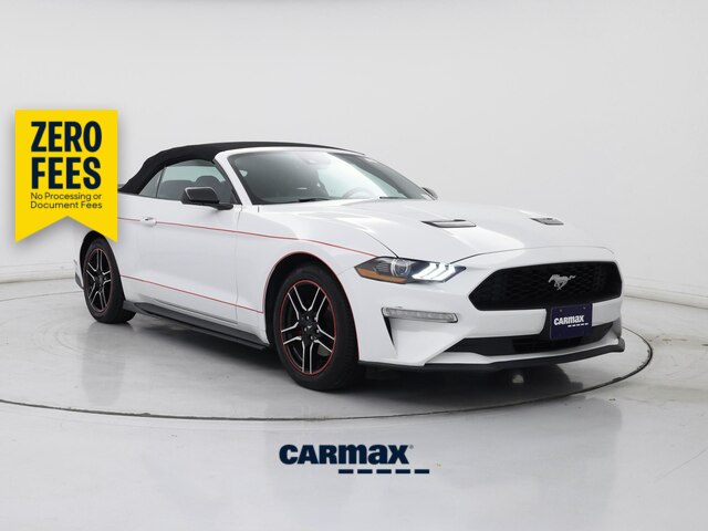White 2022 Ford Mustang Convertible Rear-Wheel Drive Automatic