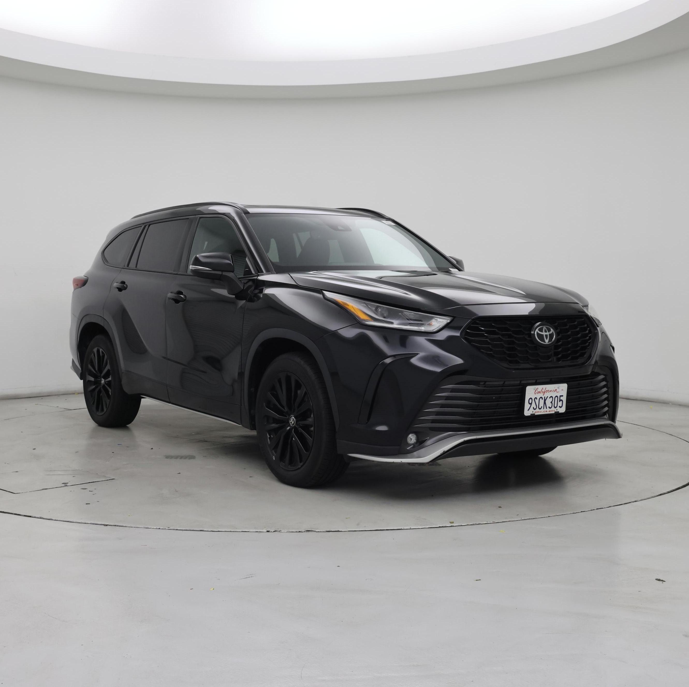 Black 2024 Toyota Highlander SUV / Crossover All-Wheel Drive Automatic
