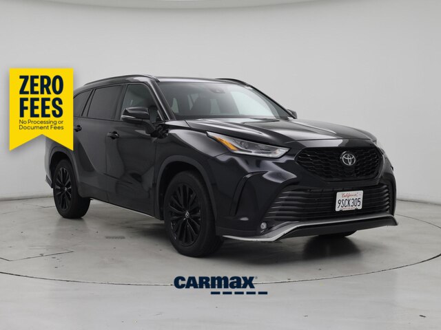 Black 2024 Toyota Highlander SUV / Crossover All-Wheel Drive Automatic