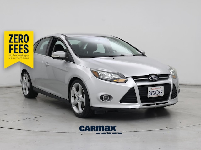 Silver 2014 Ford Focus Sedan Front-Wheel Drive Automatic