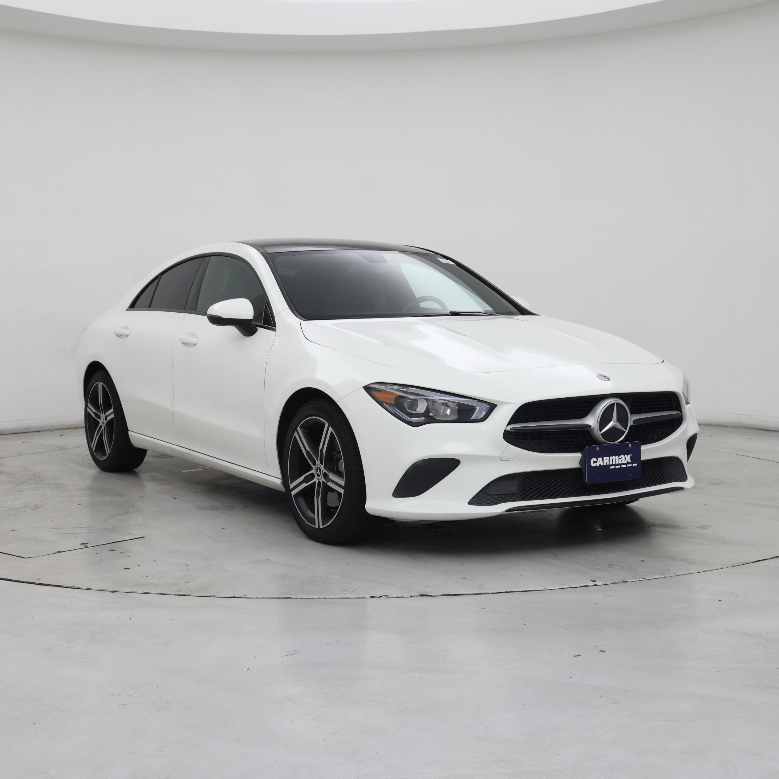 White 2020 Mercedes-Benz CLA Coupe Front-Wheel Drive Automatic