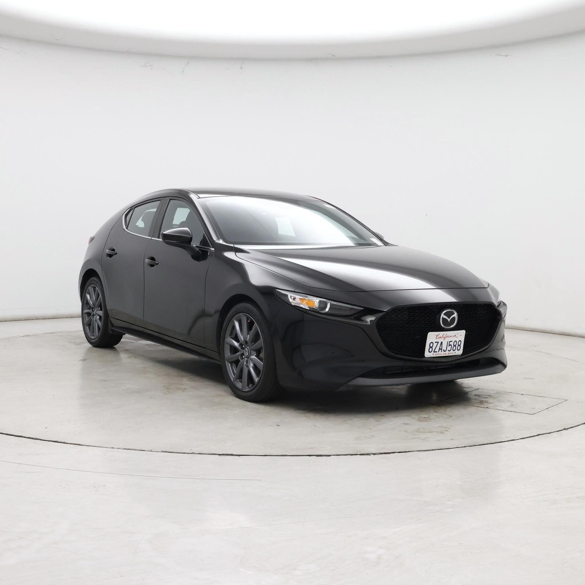 Black 2021 Mazda MAZDA3 Hatchback Front-Wheel Drive Automatic