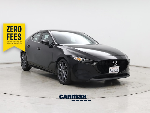 Black 2021 Mazda MAZDA3 Hatchback Front-Wheel Drive Automatic