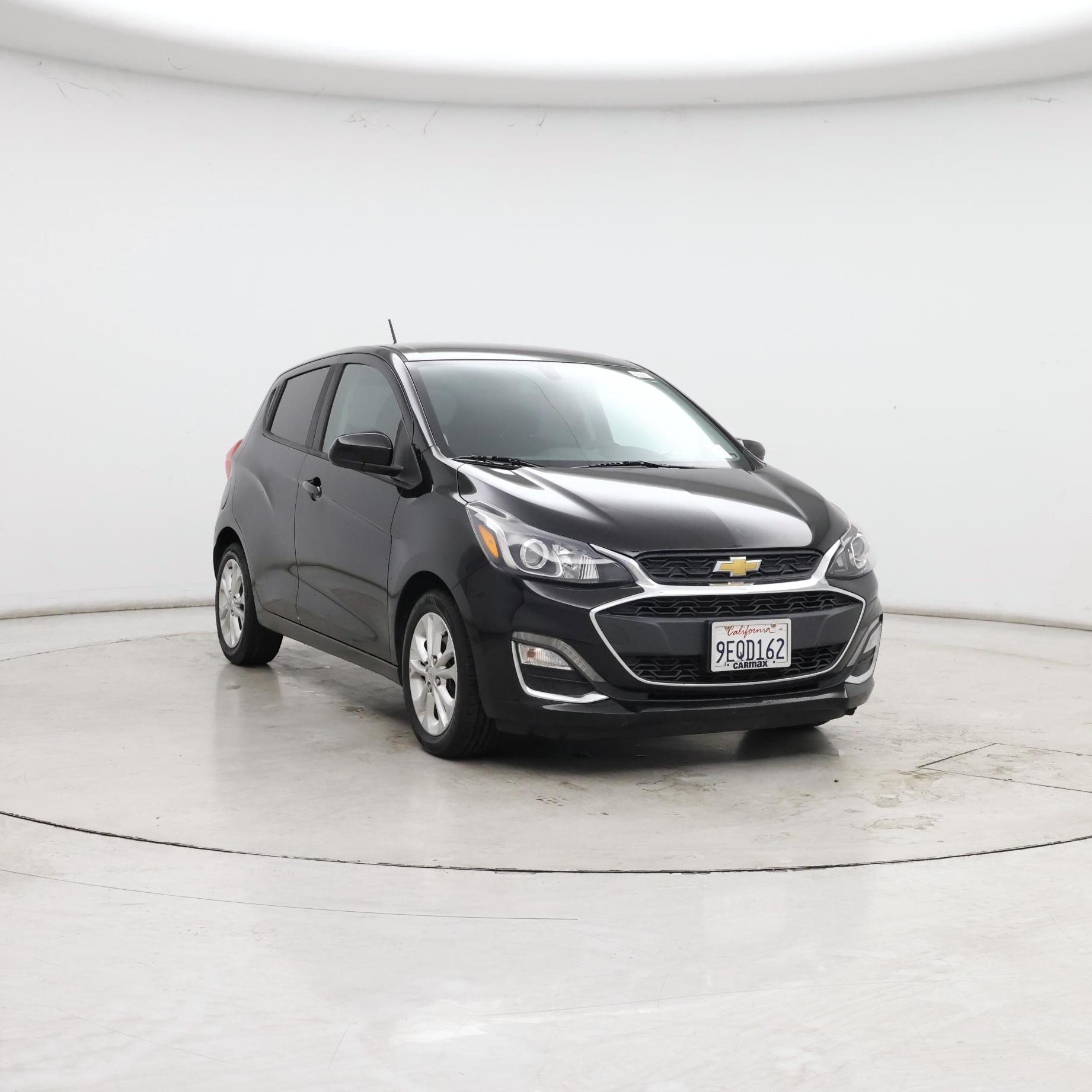 Black 2021 Chevrolet Spark Hatchback Front-Wheel Drive Automatic