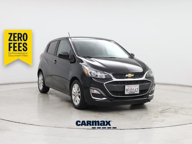 Black 2021 Chevrolet Spark Hatchback Front-Wheel Drive Automatic