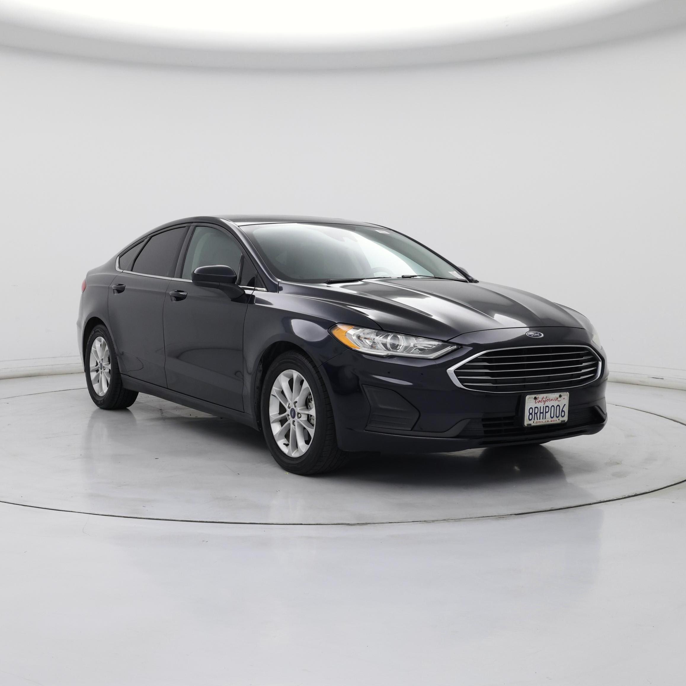 Black 2020 Ford Fusion Sedan Front-Wheel Drive Automatic