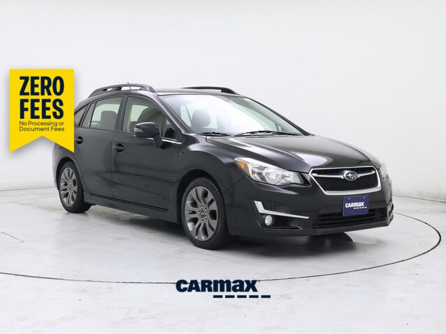 Black 2015 Subaru Impreza Hatchback All-Wheel Drive Automatic