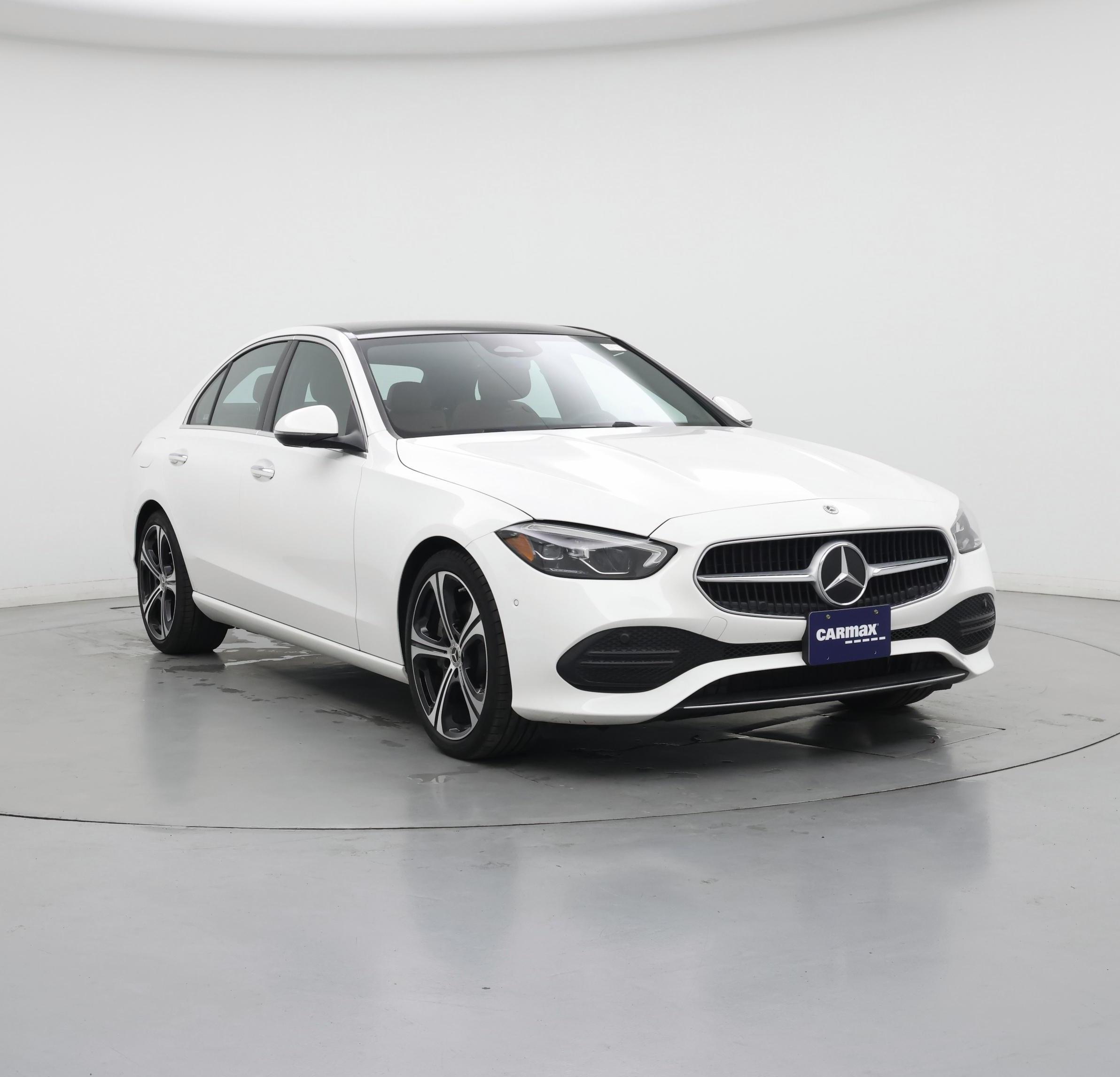 White 2025 Mercedes-Benz C-Class C 300 RWD Sedan Rear-Wheel Drive Automatic