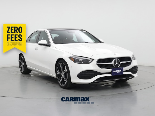 White 2025 Mercedes-Benz C-Class C 300 RWD Sedan Rear-Wheel Drive Automatic