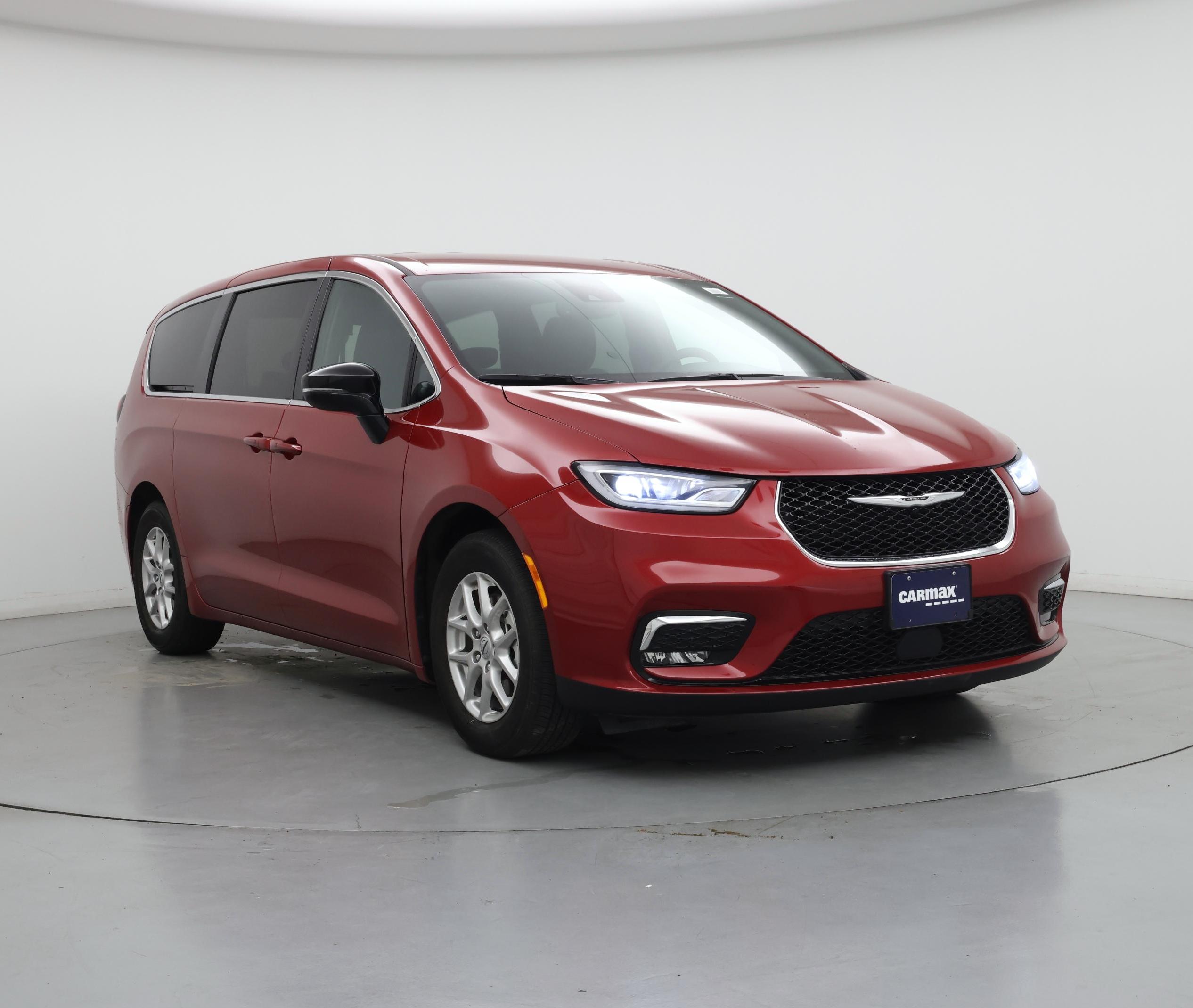 Red 2025 Chrysler Pacifica Minivan Front-Wheel Drive Automatic