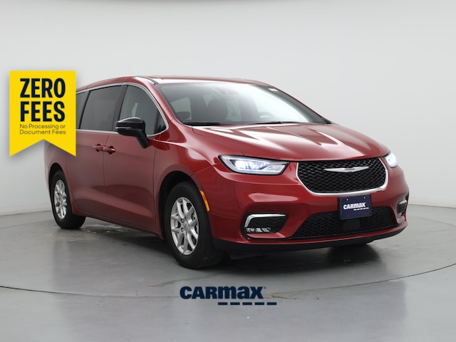 Red 2025 Chrysler Pacifica Minivan Front-Wheel Drive Automatic