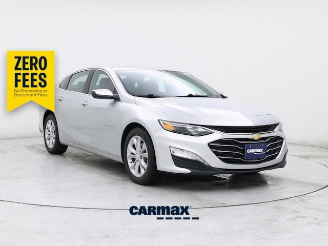 Silver 2019 Chevrolet Malibu Sedan Front-Wheel Drive Automatic
