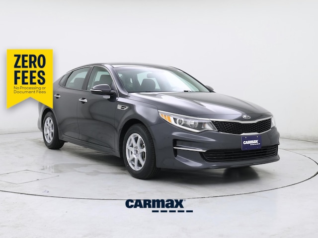 Black 2017 Kia Optima Sedan Front-Wheel Drive Automatic