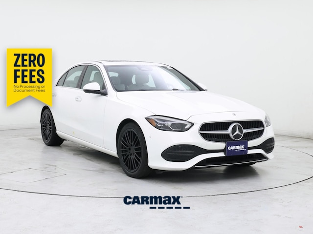 White 2025 Mercedes-Benz C-Class Sedan All-Wheel Drive Automatic
