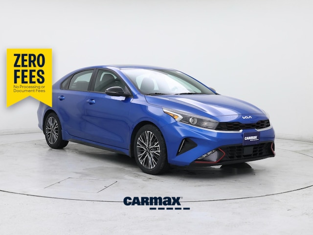 Blue 2024 Kia Forte Sedan Front-Wheel Drive Automatic