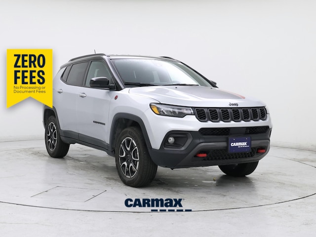 Silver 2025 Jeep Compass SUV / Crossover Four-Wheel Drive Automatic
