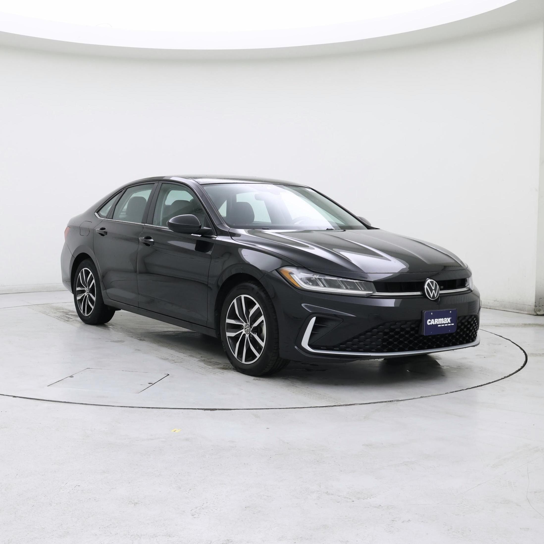 Black 2025 Volkswagen Jetta Sedan Front-Wheel Drive Automatic