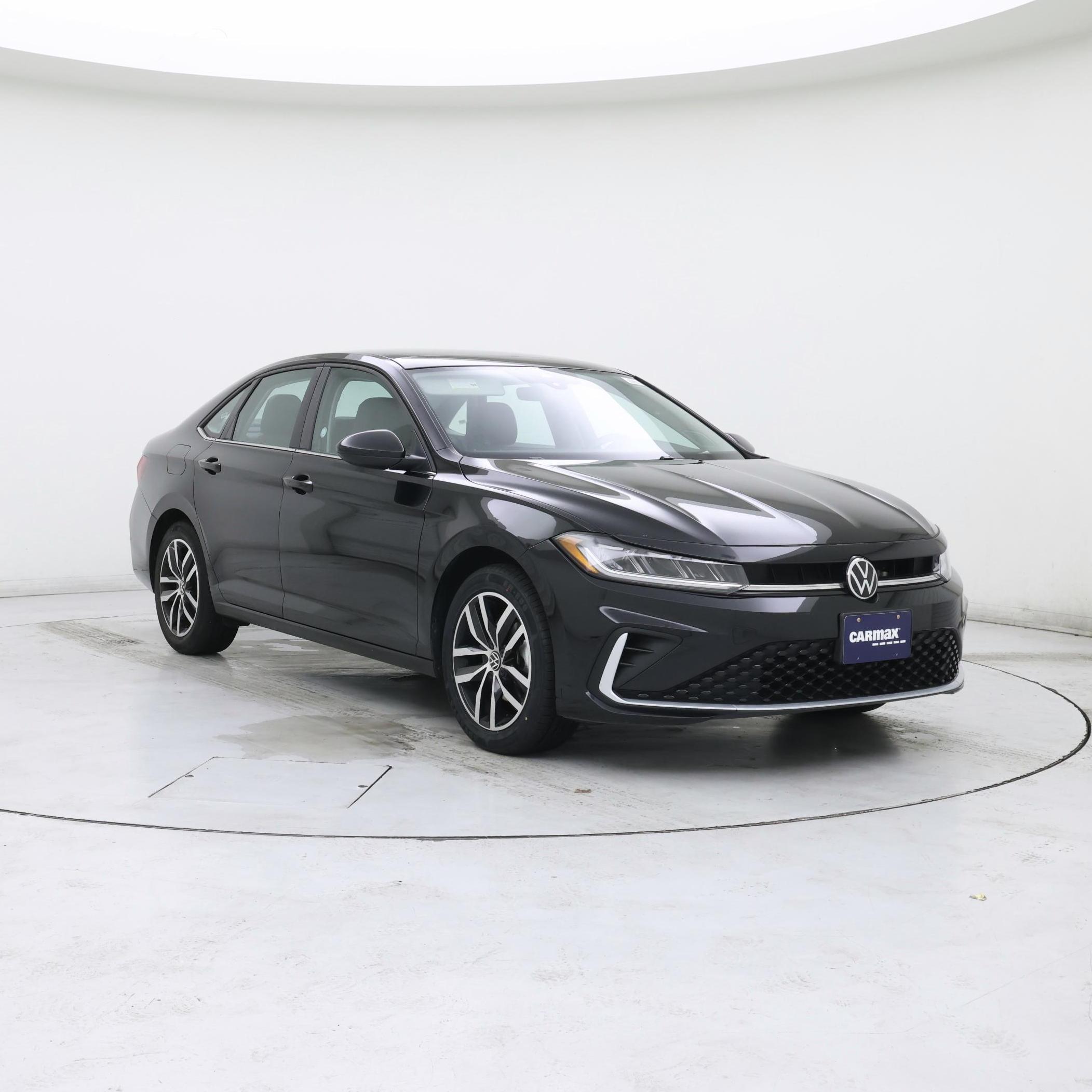 Black 2025 Volkswagen Jetta Sedan Front-Wheel Drive Automatic
