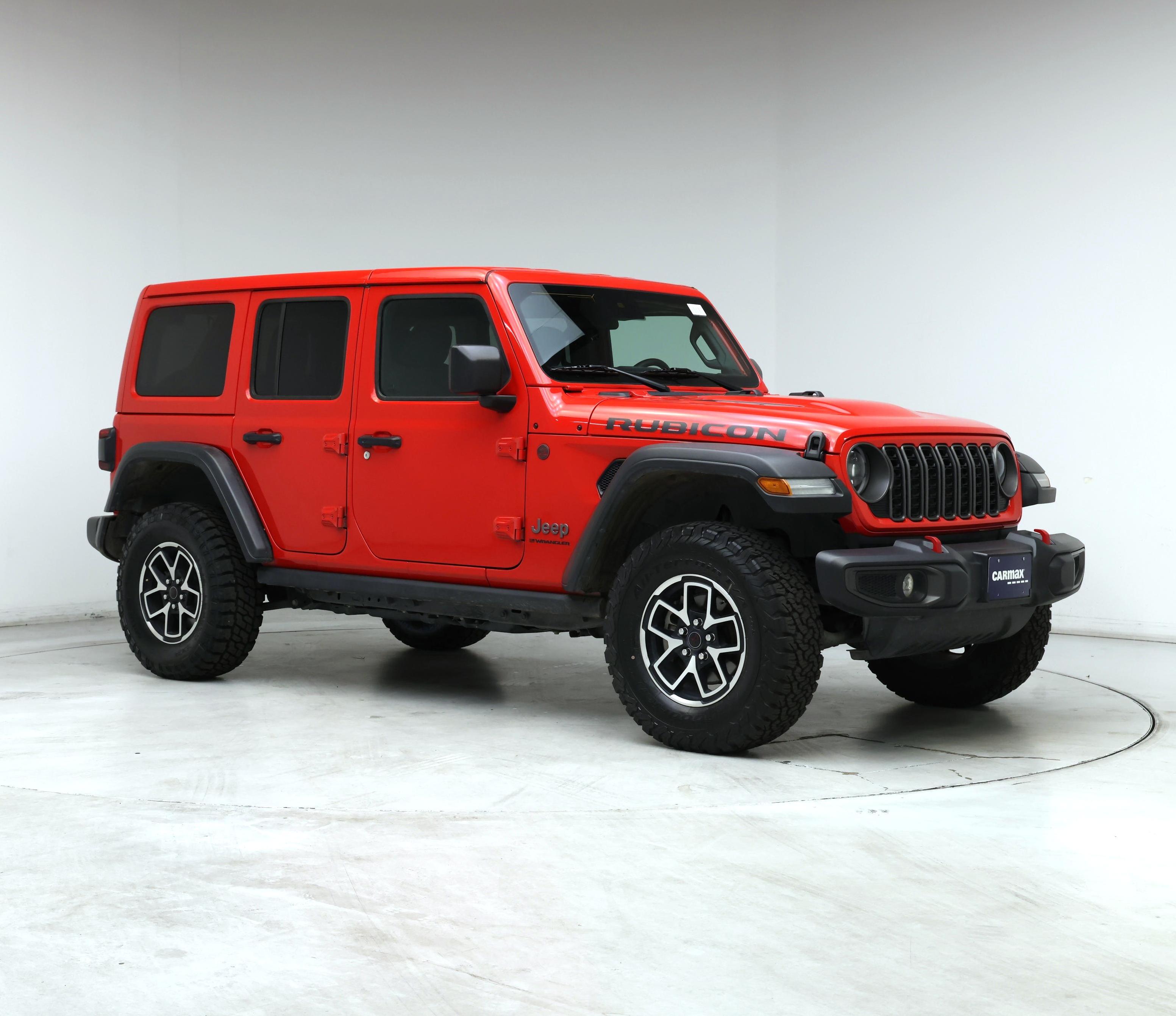 Red 2025 Jeep Wrangler SUV / Crossover Four-Wheel Drive Automatic