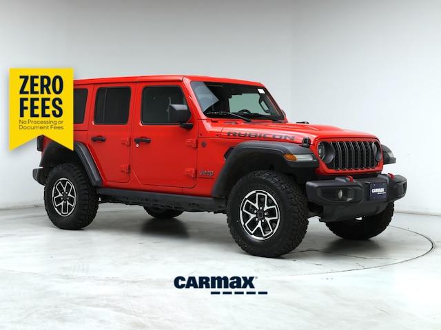 Red 2025 Jeep Wrangler SUV / Crossover Four-Wheel Drive Automatic