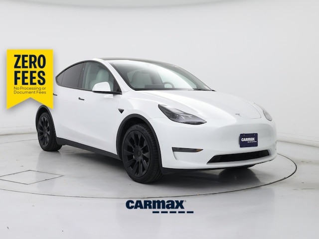 White 2024 Tesla Model Y SUV / Crossover Rear-Wheel Drive Automatic