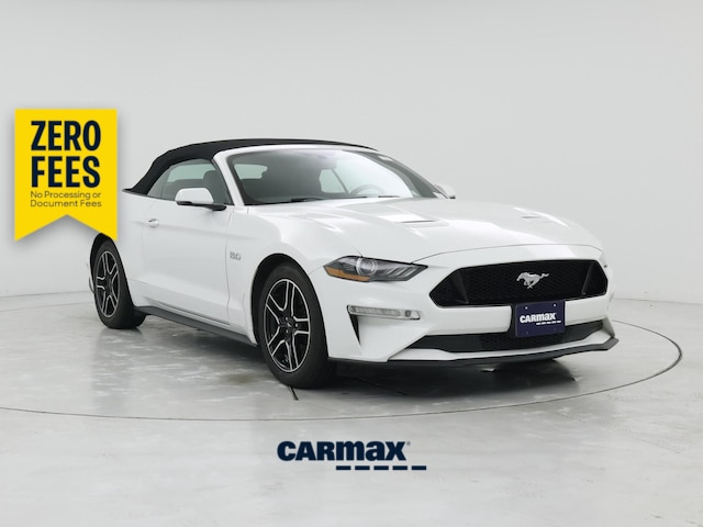 White 2020 Ford Mustang Convertible Rear-Wheel Drive Automatic