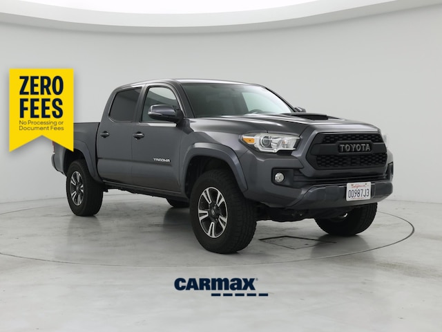 Gray 2017 Toyota Tacoma Pickup Truck Four-Wheel Drive Automatic