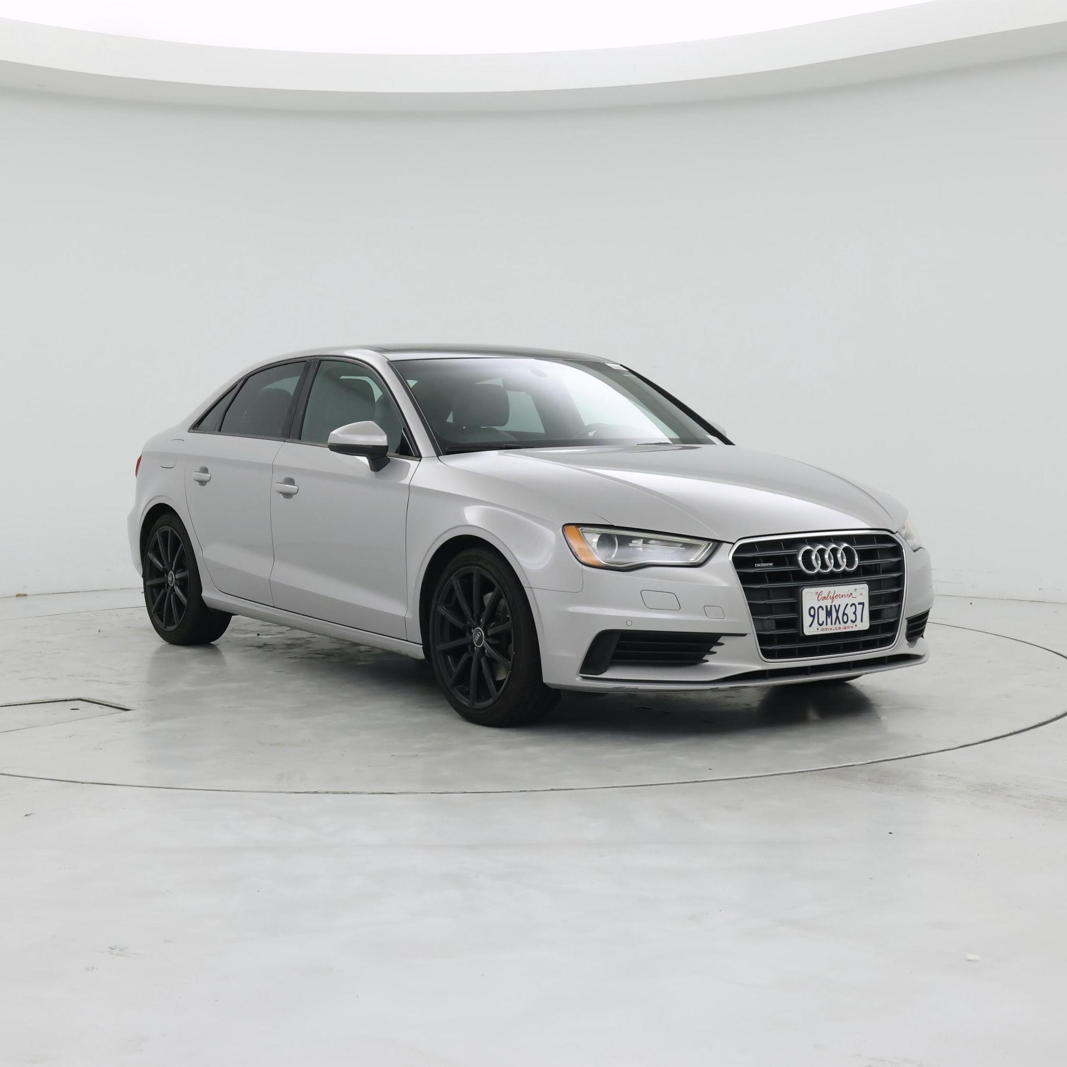 Silver 2016 Audi A3 Sedan All-Wheel Drive Automatic