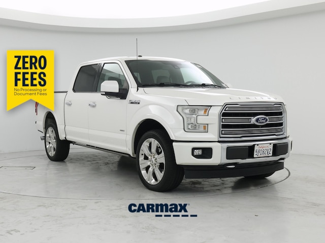 White 2017 Ford F-150 Pickup Truck Four-Wheel Drive Automatic