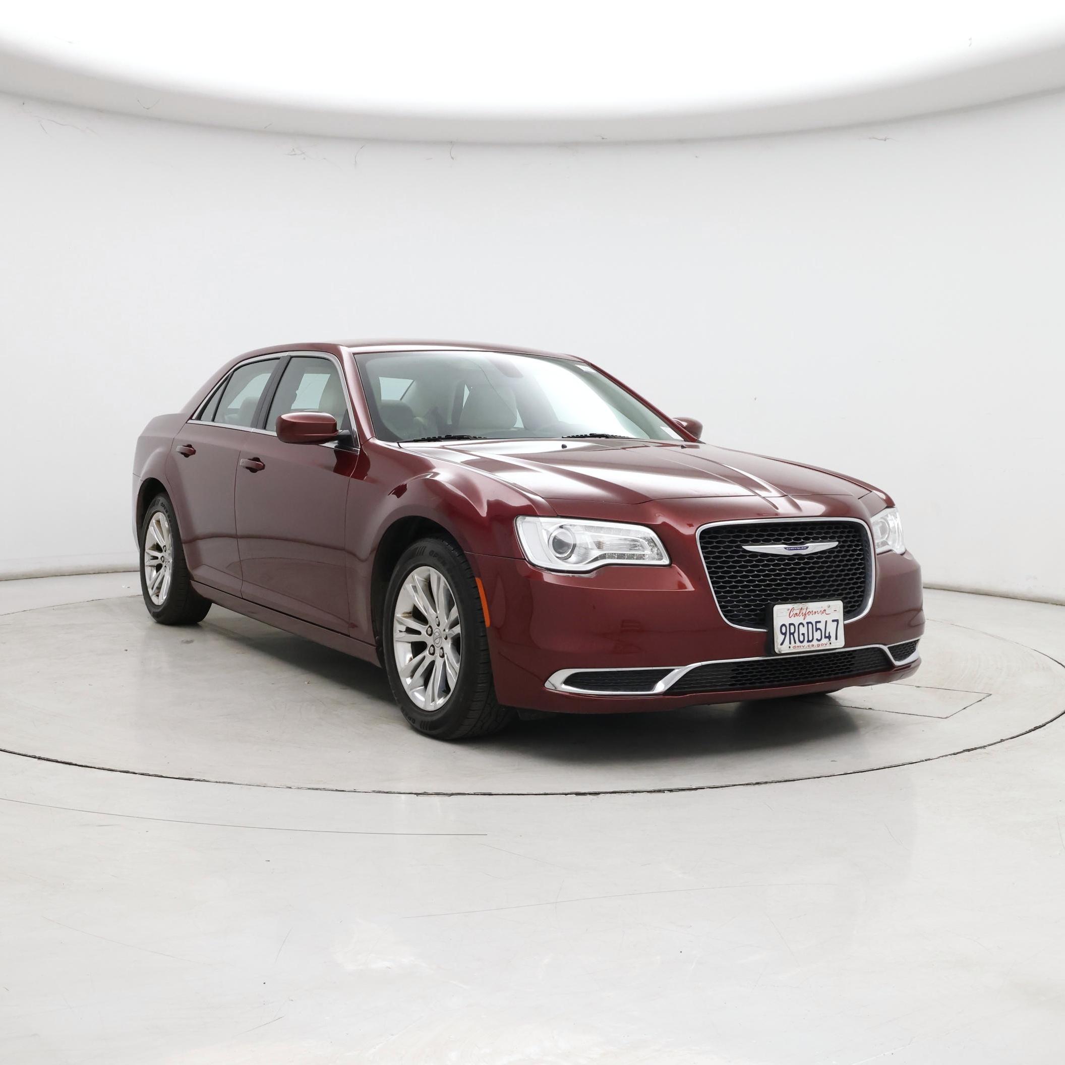 Red 2019 Chrysler 300 Sedan Rear-Wheel Drive Automatic