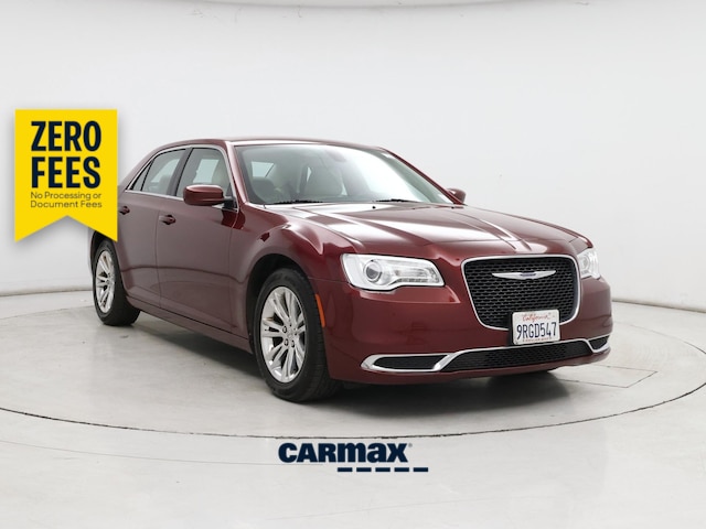 Red 2019 Chrysler 300 Sedan Rear-Wheel Drive Automatic