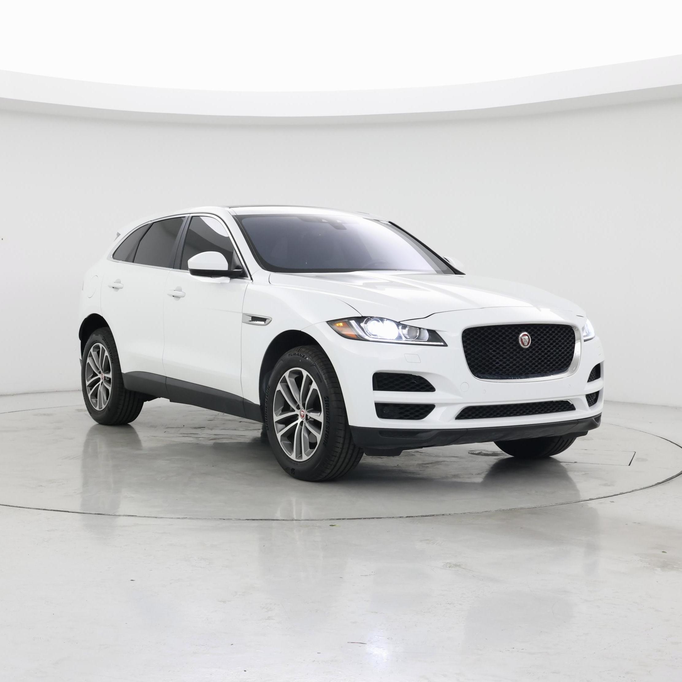 White 2020 Jaguar F-PACE SUV / Crossover All-Wheel Drive Automatic