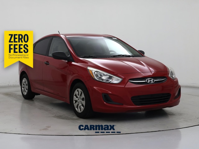 Red 2016 Hyundai Accent SE Sedan FWD Sedan Front-Wheel Drive Automatic