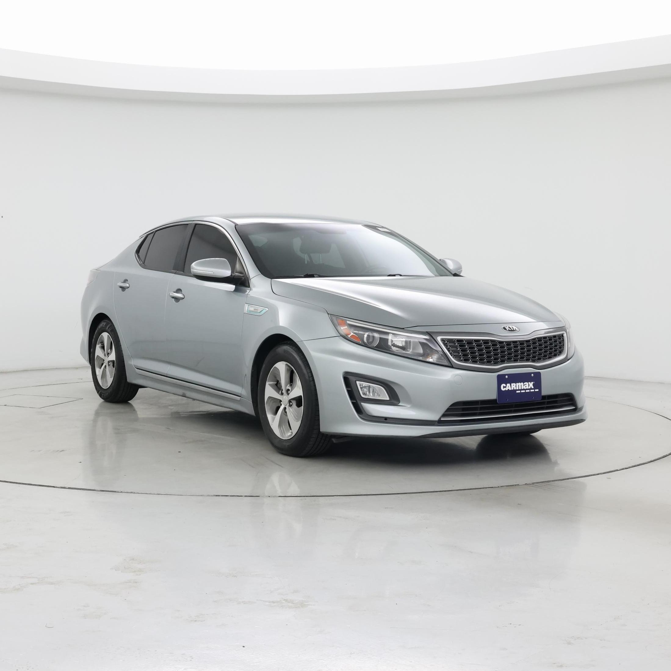 Silver 2015 Kia Optima Hybrid LX Sedan Front-Wheel Drive Automatic