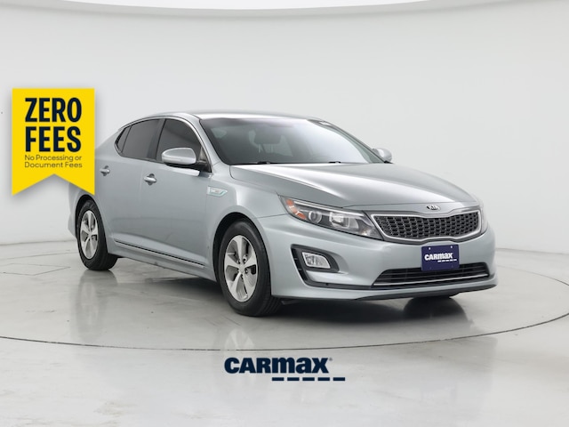 Silver 2015 Kia Optima Hybrid LX Sedan Front-Wheel Drive Automatic