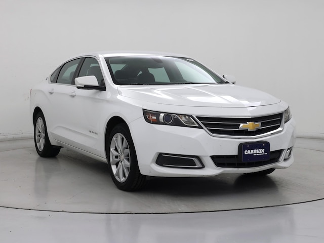 White 2017 Chevrolet Impala LT FWD Sedan Front-Wheel Drive Automatic