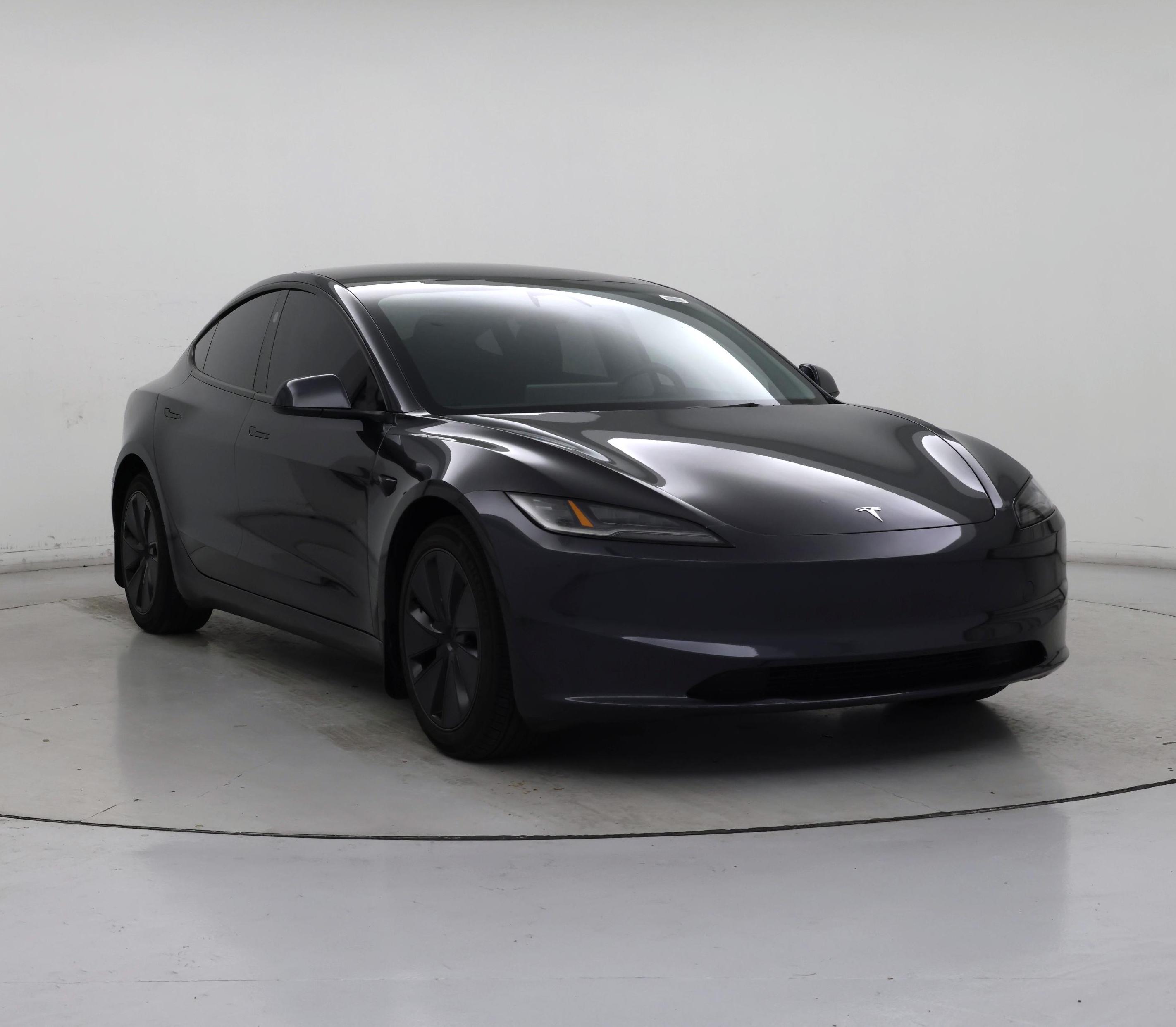 Gray 2025 Tesla Model 3 Sedan Rear-Wheel Drive Automatic