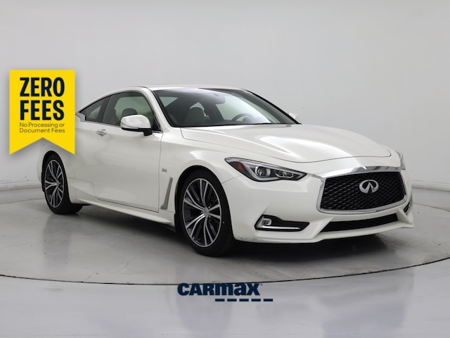 White 2017 INFINITI Q60 3.0t Premium Coupe RWD Coupe Rear-Wheel Drive Automatic