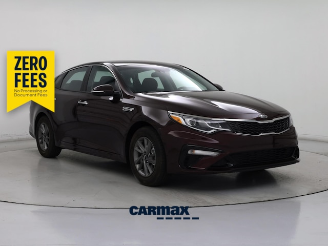 Red (Burgundy) 2020 Kia Optima LX FWD Sedan Front-Wheel Drive Automatic