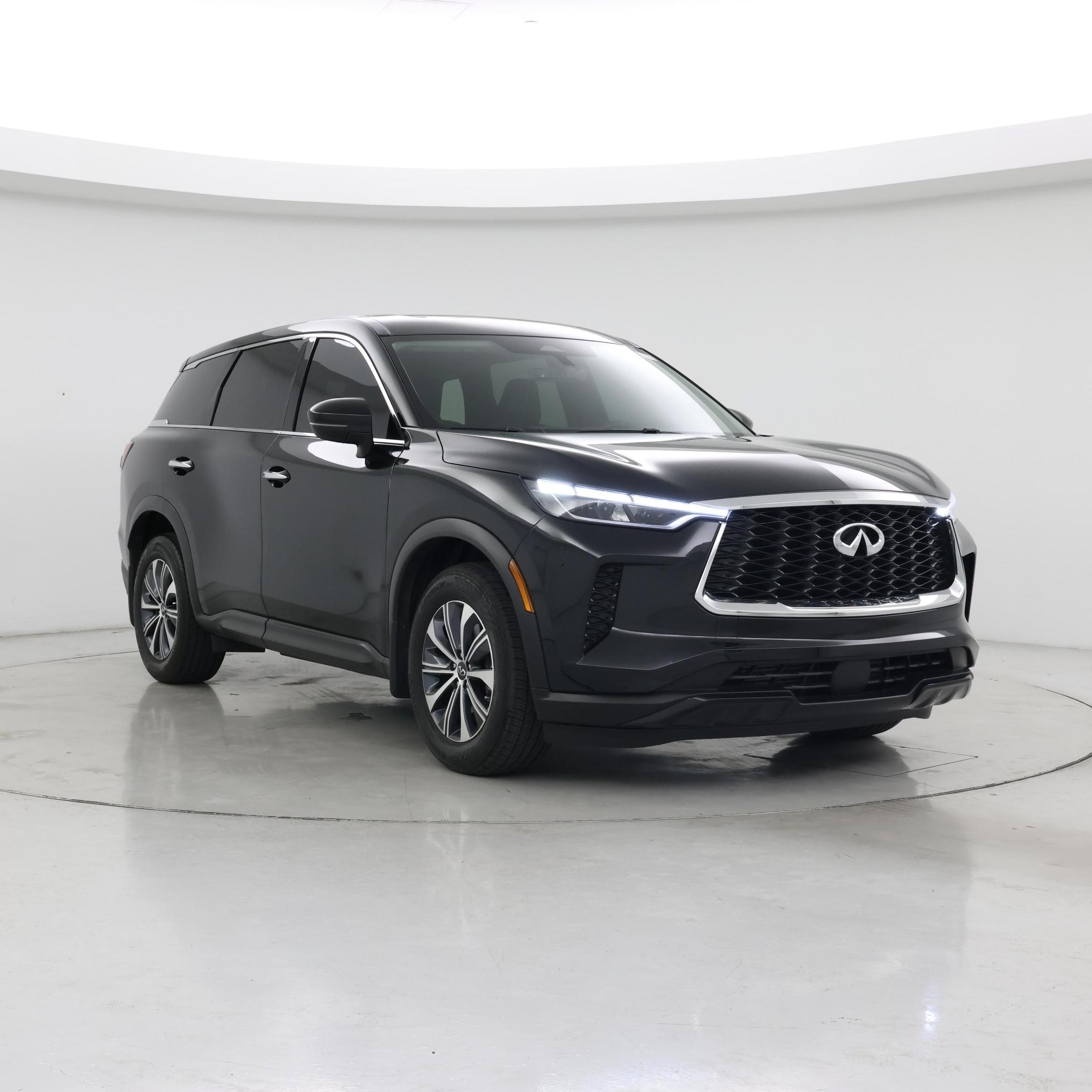Black 2025 INFINITI QX60 Pure FWD SUV / Crossover Front-Wheel Drive Automatic