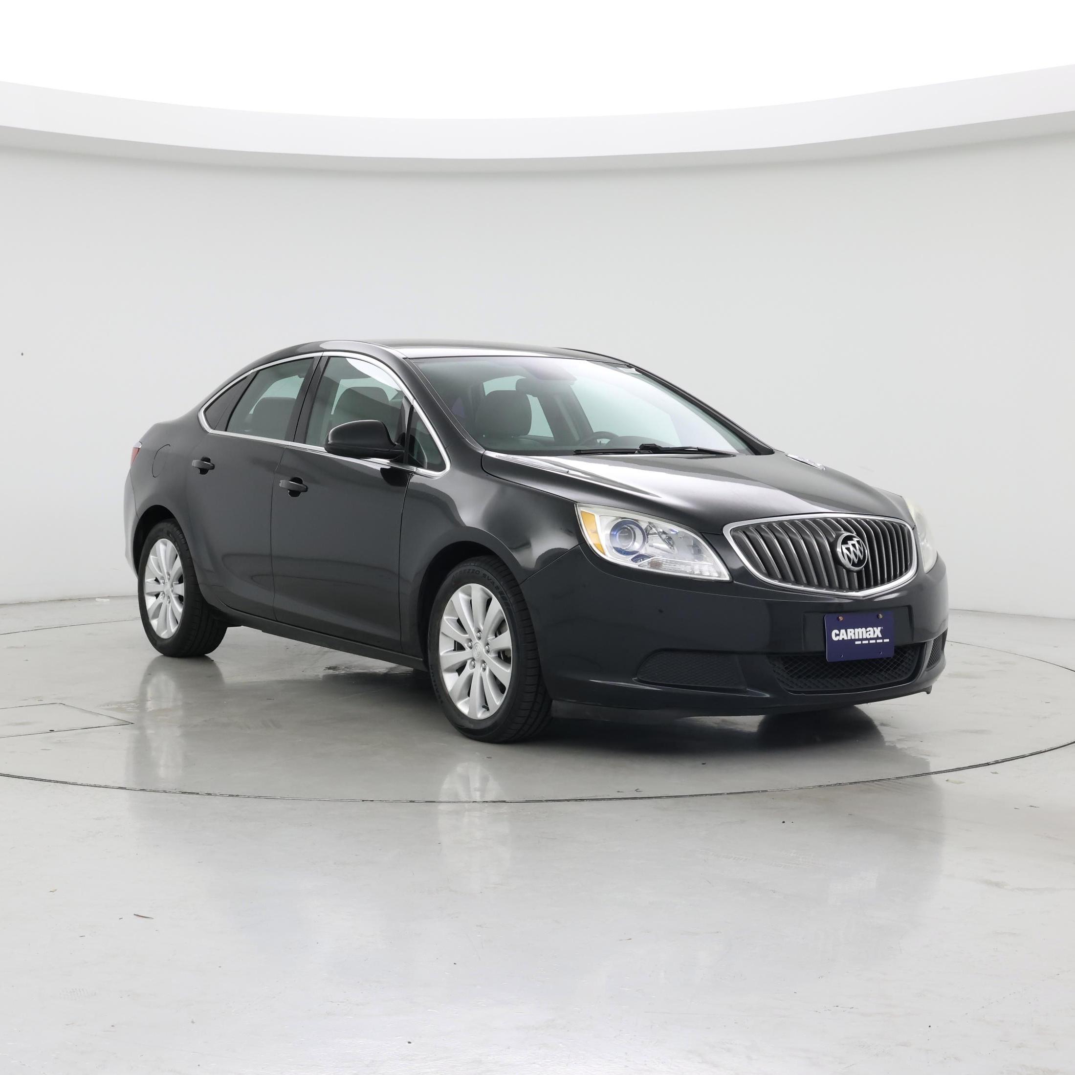 Black 2015 Buick Verano Sedan Front-Wheel Drive Automatic