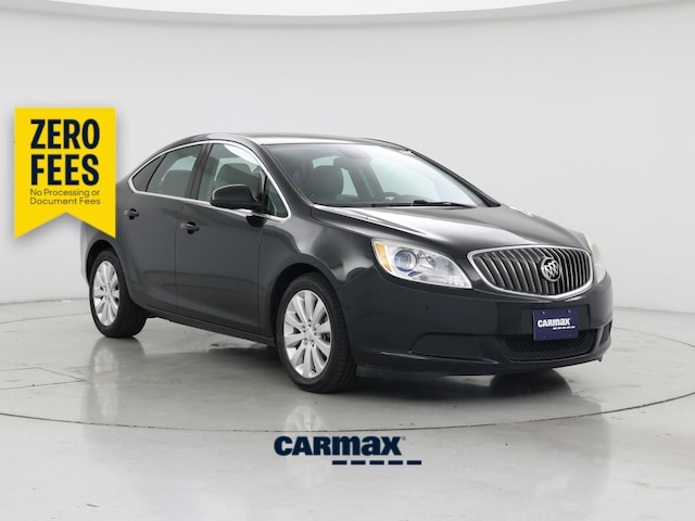Black 2015 Buick Verano Sedan Front-Wheel Drive Automatic