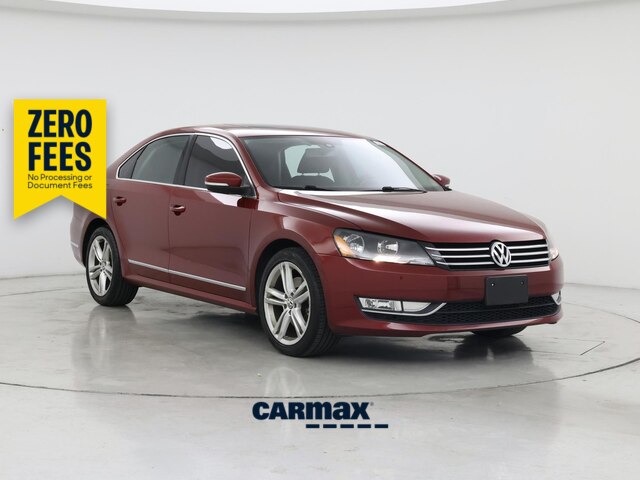 Red 2015 Volkswagen Passat Sedan Front-Wheel Drive Automatic