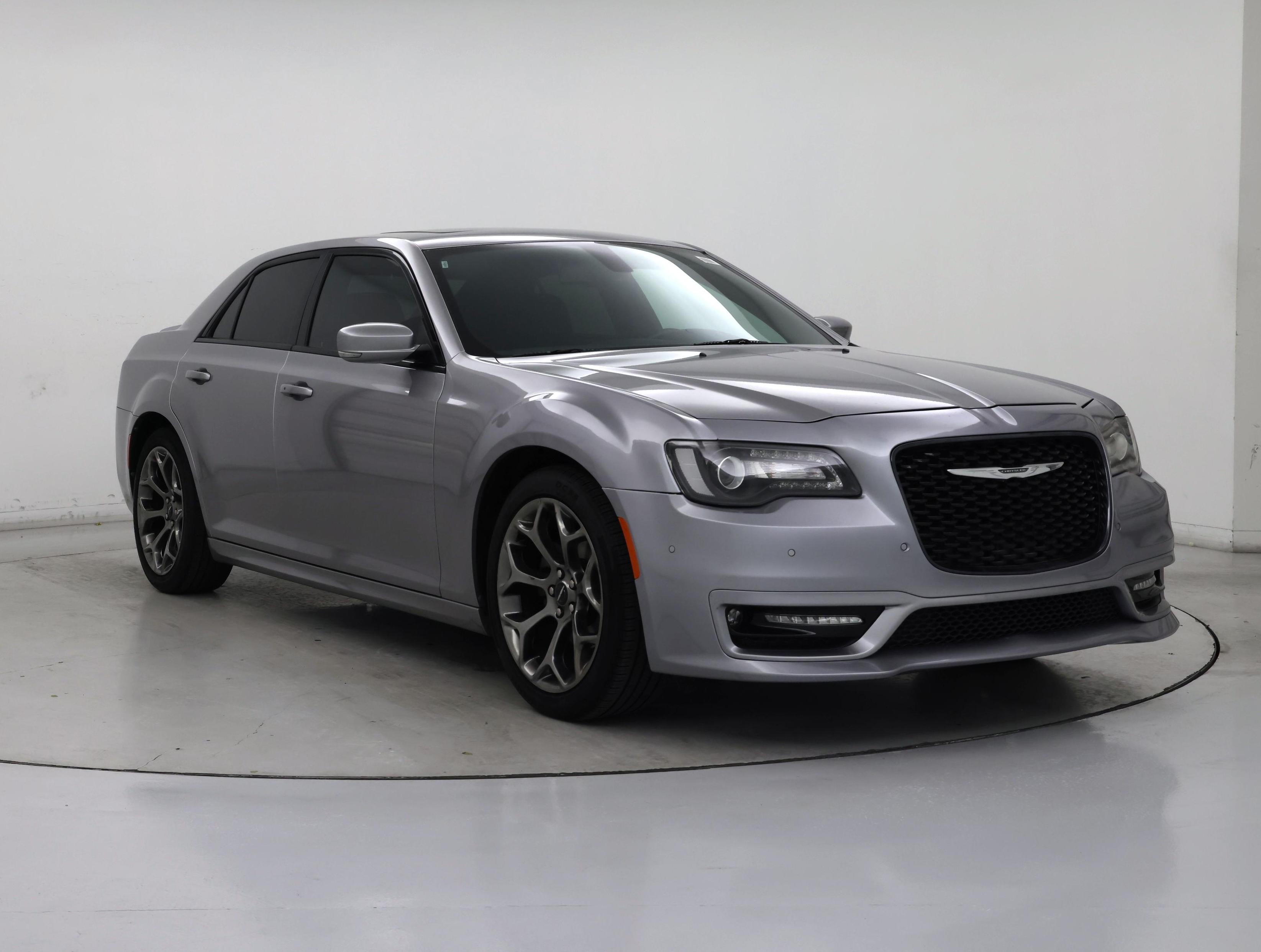 Silver 2018 Chrysler 300 Sedan Rear-Wheel Drive Automatic