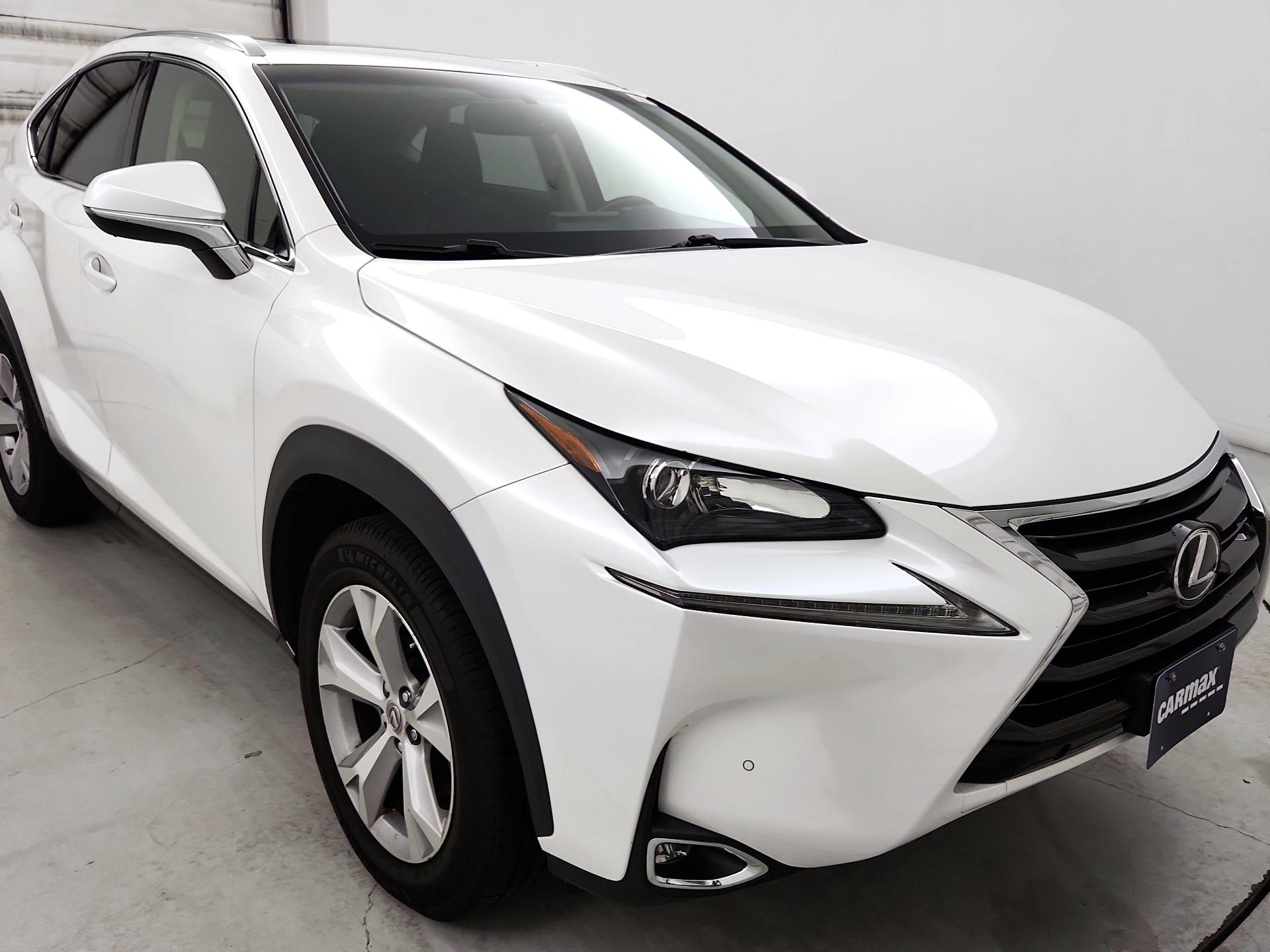 White 2017 Lexus NX SUV / Crossover Front-Wheel Drive Automatic