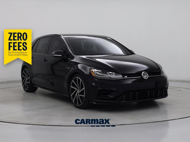 Black 2018 Volkswagen Golf R Hatchback All-Wheel Drive Automatic