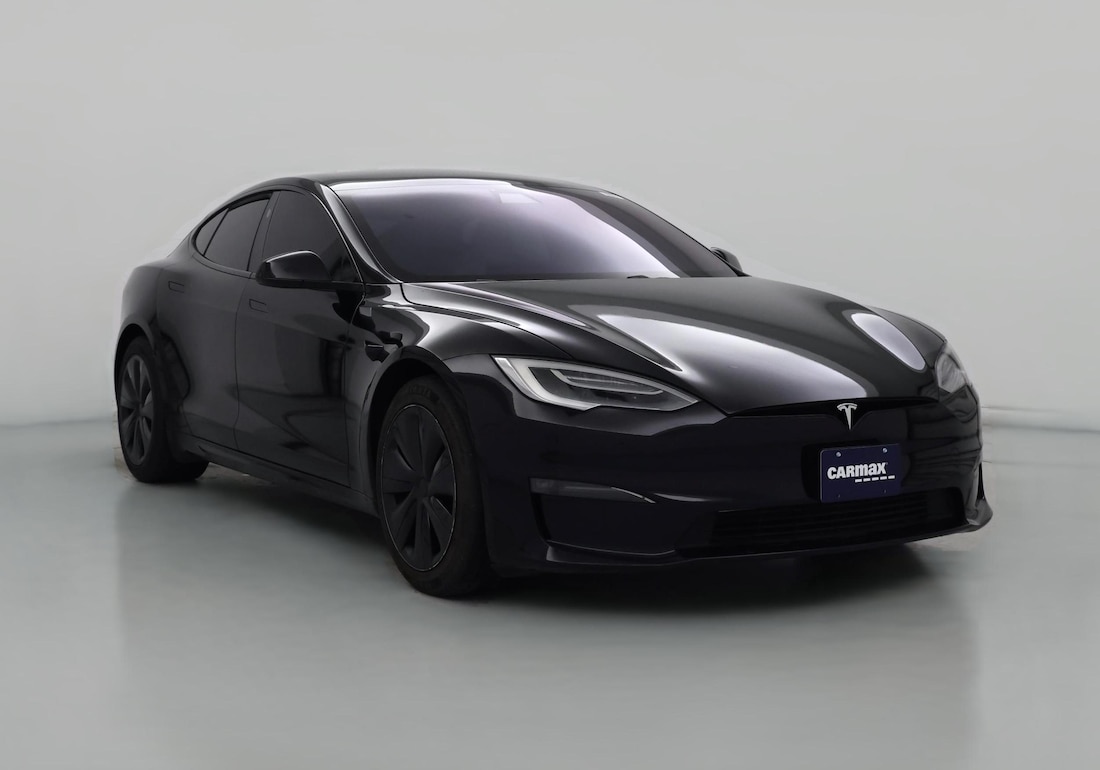 2021 Tesla Model S Long Range in Black — CarMax photo